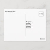 Granpa Sprichwort Hi und fragend Wie geht es? bear Postkarte (Rückseite)