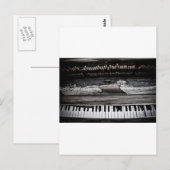 Granpiano Postkarte (Vorne/Hinten)
