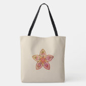 Granpreneur Blume Mandala Design Tasche (Rückseite)