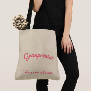 Granpreneur Blumen-Mandala-Design Tasche