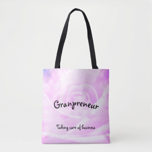 Granpreneur Blumenmuster Tasche (Vorderseite)