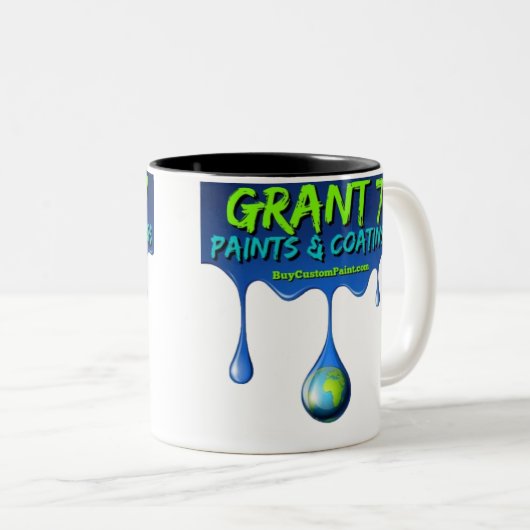 Grant 7 Logo DOUBLE LOGO Kaffee Tasse (VorderseiteRechts)