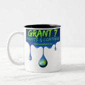 Grant 7 Logo DOUBLE LOGO Kaffee Tasse (Links)