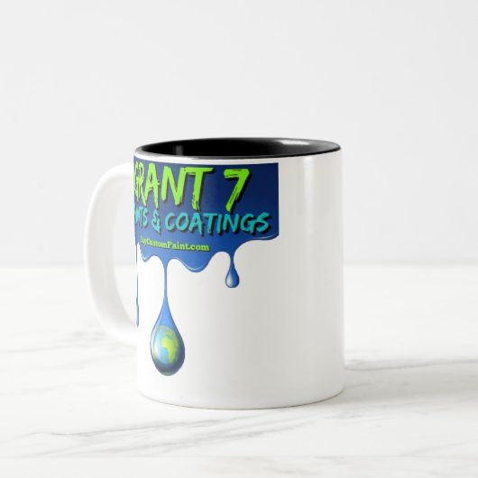 Grant 7 SINGLE LOGO Kaffee Tasse (Vorderseite Links)