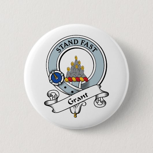 Grant-Clan-Abzeichen Button (Vorderseite)