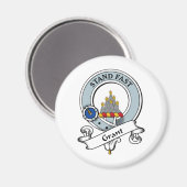 Grant Clan Abzeichen Magnet (Vorderseite/Rückseite)