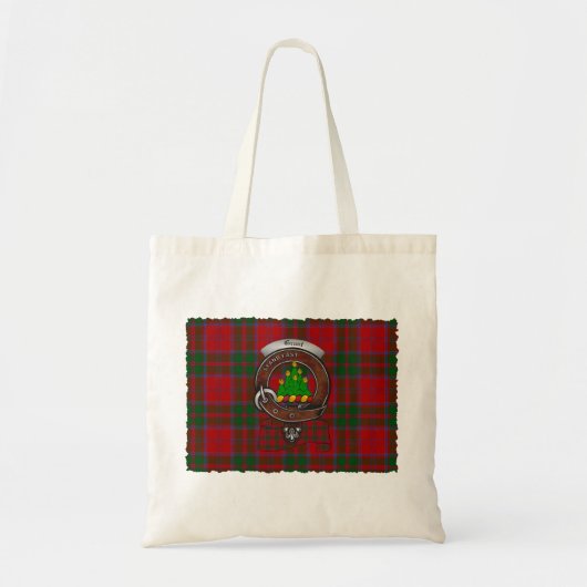 Grant Clan Abzeichen Tartan Tasche (Vorne)