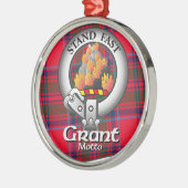 Grant-Clan Ornament Aus Metall (Links)