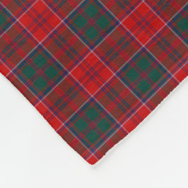 Grant Clan Red, Green und Blue Tartan Fleecedecke