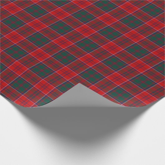 Grant Clan Tartan Geschenkpapier (Ecke)