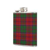 Grant Clan Tartan Kariertes Muster Flachmann (Links)