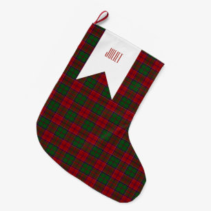 Grant Clan Tartan Scottish Kariert Großer Weihnachtsstrumpf