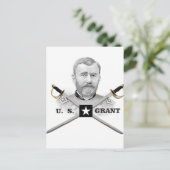 Grant eines Kreuzes Postkarte (Stehend Vorderseite)