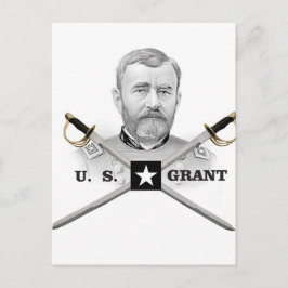 Grant eines Kreuzes Postkarte