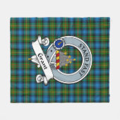 Grant Jagd Clan Abzeichen Tartan Kariert Fleecedecke (Vorderseite (Horizontal))