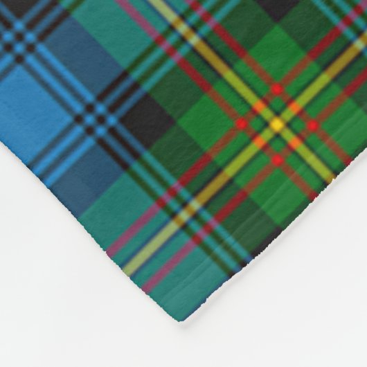 Grant Jagd Clan Abzeichen Tartan Kariert Fleecedecke (Ecke)