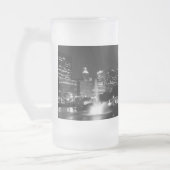 Grant Park Chicago Grayscale Mattierte Tasse (Links)