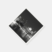 Grant Park Chicago Grayscale Serviette (Ecke)