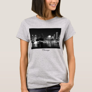 Grant Park Chicago Grayscale T - Shirt
