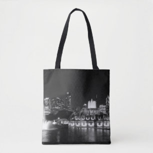 Grant Park Chicago Grayscale Tasche
