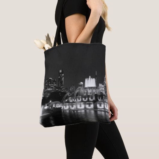 Grant Park Chicago Grayscale Tasche (Von Nahem)