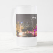 Grant Park Chicago Mattierte Tasse (Vorderseite Links)
