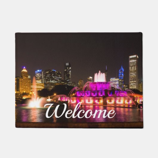 Grant Park Chicago Welcome Doormat Fußmatte (Vorderseite)