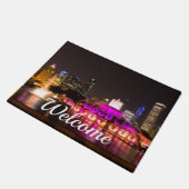 Grant Park Chicago Welcome Doormat Fußmatte (Schrägansicht)
