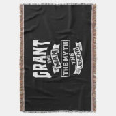Grant Personalisiert Name Birthday Gift Decke (Vorderseite Vertikal)