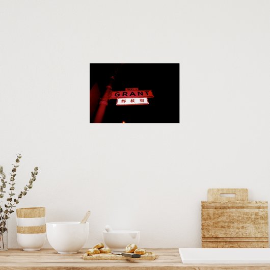 Grant Street Poster (Küche)