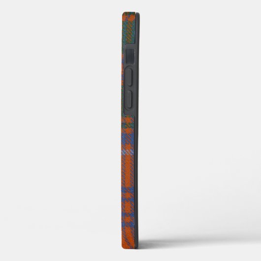 Grant Tartan & Abzeichen Case-Mate iPhone Hülle (Rückseite / Links)