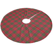 Grant tartan red green kariert fleece weihnachtsbaumdecke (Schrägansicht)