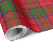 Grant tartan red green kariert geschenkpapier (Rolleneckpunkt)