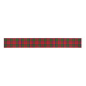Grant tartan red green kariert ripsband (Vorderseite)