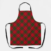 Grant tartan red green kariert schürze (Vorderseite)