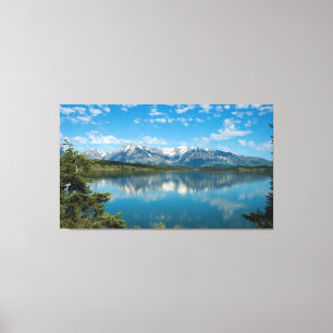 Grant Teton Mountains - Wilde Orte Fotografie Leinwanddruck
