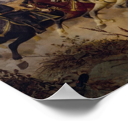 Grant und seine Generäle malen Poster (Ecke)