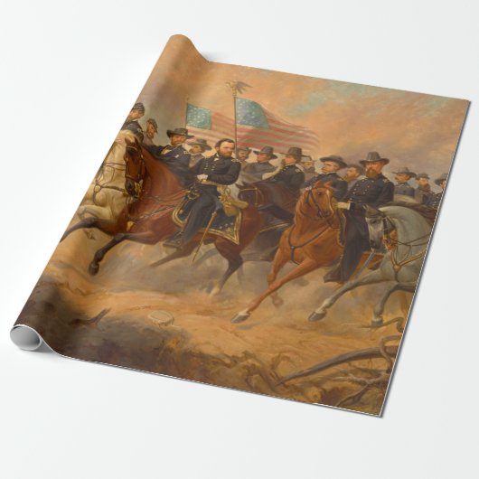 Grant und Seine Generäle von Ole Peter Hansen Ball Geschenkpapier (Ungerollt)