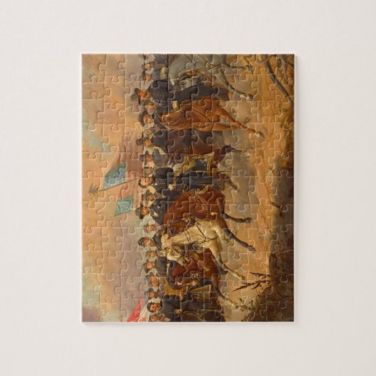 Grant und Seine Generäle von Ole Peter Hansen Ball Puzzle (Vertikal)