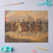 Grant und Seine Generäle von Ole Peter Hansen Ball Seidenpapier (Basteln)