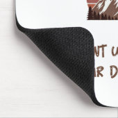 Grant us this day our daily run mousepad (Ecke)