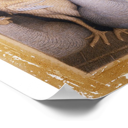 Grant Wood - Adoleszenz Poster (Ecke)