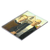 Grant Wood - American Gothic, Notizblock (Linke Seite)