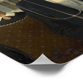 Grant Wood - American Gothic Poster (Ecke)