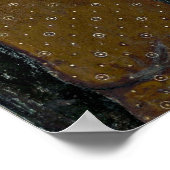 Grant Wood - American Gothic, Poster (Ecke)