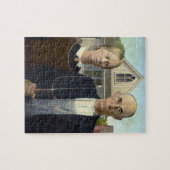 Grant Wood "American Gothic" Puzzle (Horizontal)