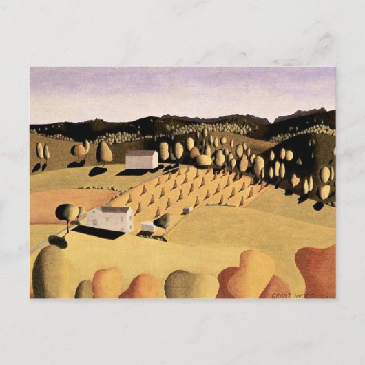 Grant Wood artwork, some Corn Postkarte (Vorderseite)