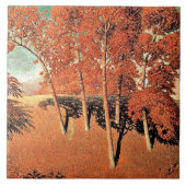 Grant Wood artwork, Spring's Oak  Fliese (Vorderseite)