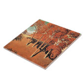 Grant Wood artwork, Spring's Oak  Fliese (Seite)