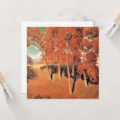 Grant Wood artwork, Spring's Oak Karte (Vorderseite/Rückseite Beispiel)